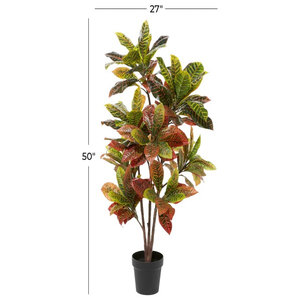 Traditional Croton Artificial Plant 50