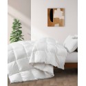 Medium Weight Extra Soft Goose Feather Fiber Comforter Twin