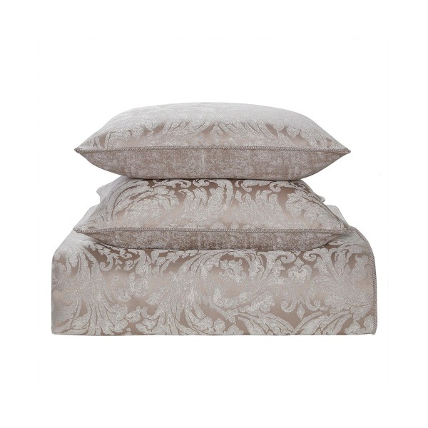  Cambrie Damask Reversible 6 Piece Comforter Set