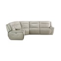 Lenardo 6-Pc. Leather Sectional with 3 Power Recliners and Console