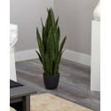 38-In. Sansevieria Artificial Plant