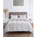 White Goose Feather & Down Fiber Light Warmth Comforter Twin