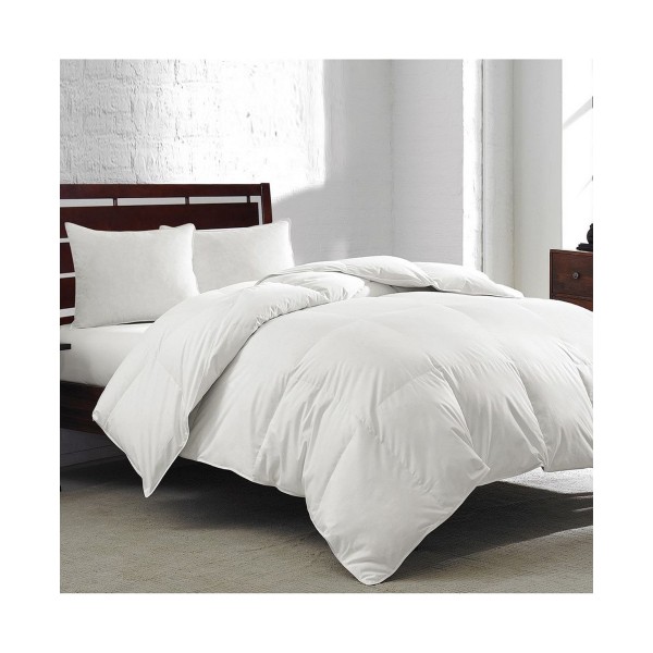 White Goose Feather & Down 240 Thread Count Comforter Twin