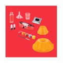 Do-It-Yourself Volcano Science 12 Piece Paint and Play Eruption