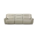 Lenardo 3-Pc. Leather Sofa with 3 Power Motion Recliners