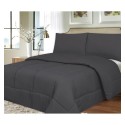 Solid Color Box Stitch Down Alternative  Twin Comforter