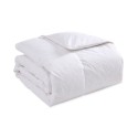 All Season Warmth White Goose Feather and Down Fiber Comforter Twin