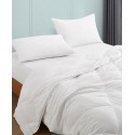 Lightweight 360 Thread Count Extra Soft Goose Down and Feather Fiber Comforter Twin