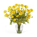 Ranunculus Liquid Illusion Silk Flower Arrangement