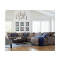 Rhyder 5-Pc. Fabric Sectional Sofa with Armless Chair