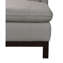 Virton 2-Pc. Leather Chaise Sectional Sofa