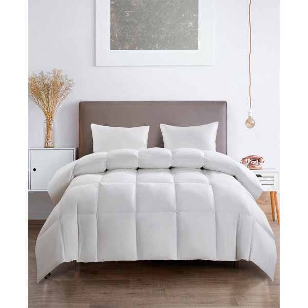 White Goose Feather & Down Fiber Extra Warmth Comforter Full