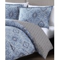 Cotton Reversible 2 Piece Comforter Set Twin