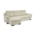 II 3-Pc. Leather Chaise Sectional Sofa With 2 Power ReclinersPower Headrests And USB Power Outlet