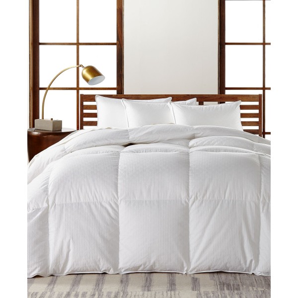  White Goose Down Heavyweight Full ComforterHypoallergenic UltraClean Down