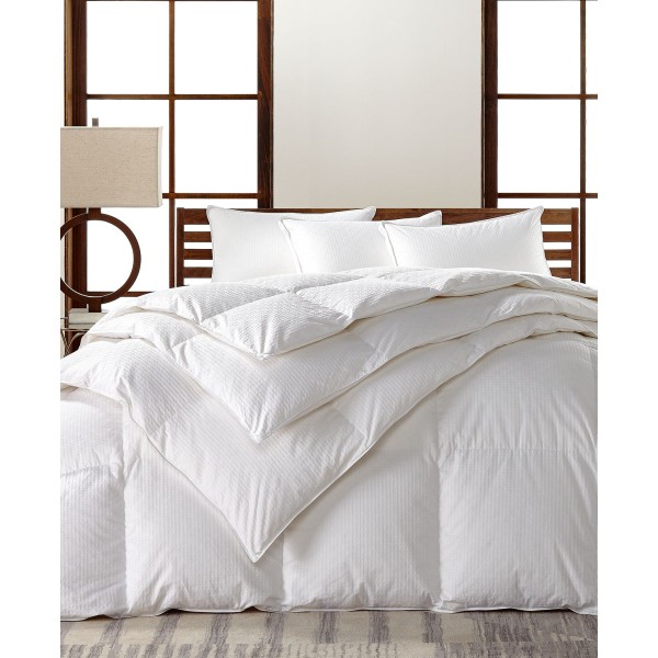  White Goose Down Heavyweight Full ComforterHypoallergenic UltraClean Down