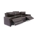  Danvors 3-Pc. Leather Sectional Sofa with 2 Power Recliners and Power Headrests