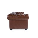 Alexandon Leather Chesterfield Tufted Sofa with Arm