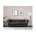 Alexandon Leather Chesterfield Tufted Sofa with Arm