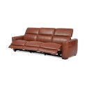 Lexanna 3-Pc. Leather Sofa with 3 Power Motion Recliners