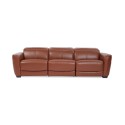 Lexanna 3-Pc. Leather Sofa with 3 Power Motion Recliners