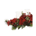 Hydrangea Holiday Candelabrum