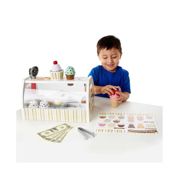 Scoop and Serve Ice Cream Counter - Play Food and Accessories