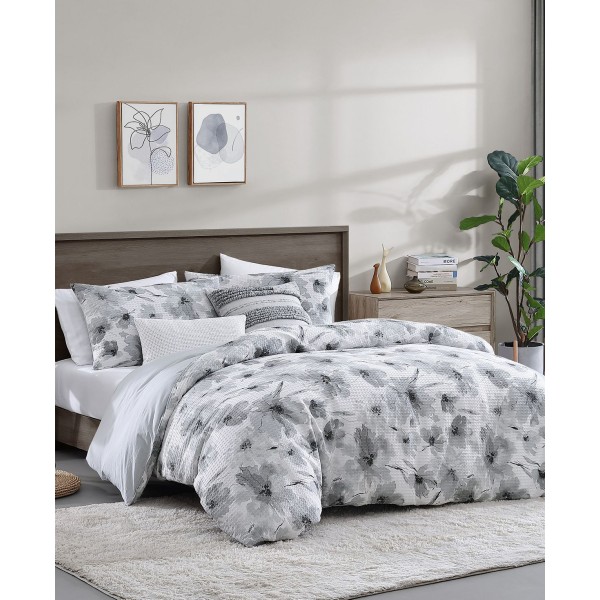 Modern Bloom 3 Piece Comforter Set