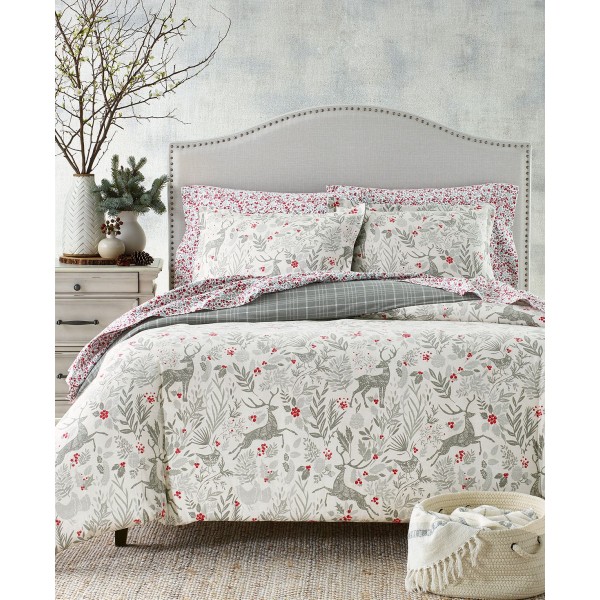 Woodland Flannel Comforter Twin