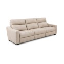 Gabrine 3-Pc. Leather Sofa with 3 Power Recliners