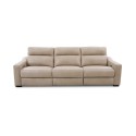 Gabrine 3-Pc. Leather Sofa with 3 Power Recliners