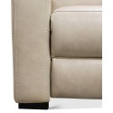 Gabrine 3-Pc. Leather Sofa with 3 Power Recliners