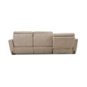 Gabrine 3-Pc. Leather Sectional with 2 Power Headrests & Chaise