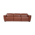 Lexanna 3-Pc. Leather Sofa with 2 Power Motion Recliners