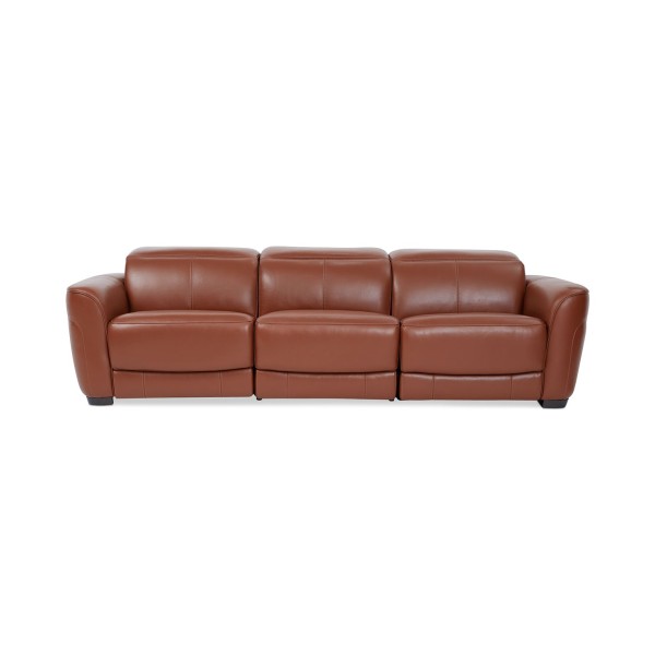 Lexanna 3-Pc. Leather Sofa with 2 Power Motion Recliners