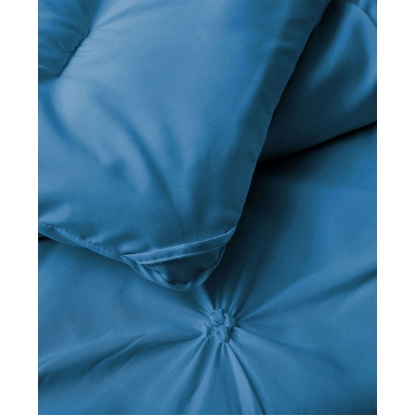 3 Piece Pinch Pleated Down Alternative Comforter Set Twin