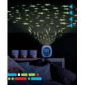 Moon & Stars Projection Alarm Clock & Sound Machine